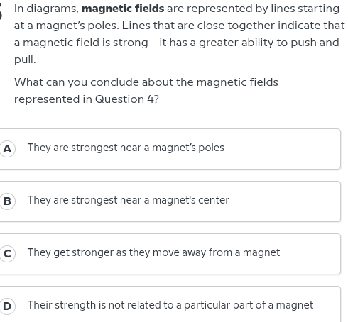 in diagrams, magnetic fields are represented by lines starting at a mag…