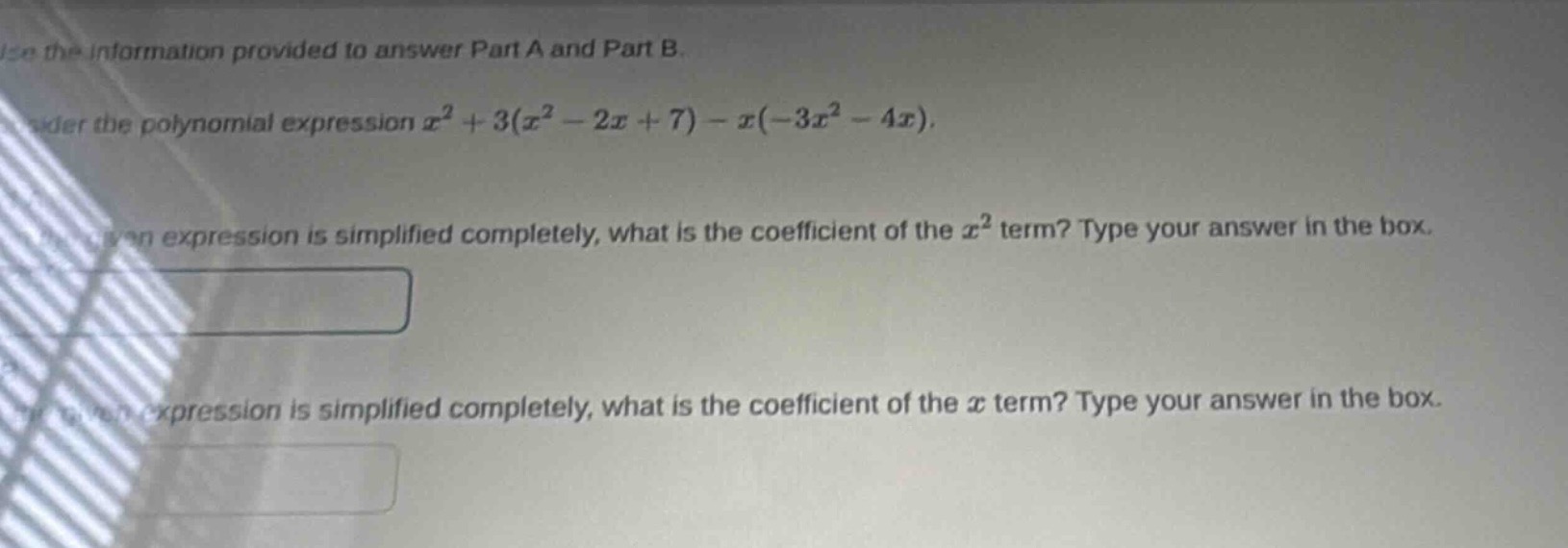 use the information provided to answer part a and part b. consider the …