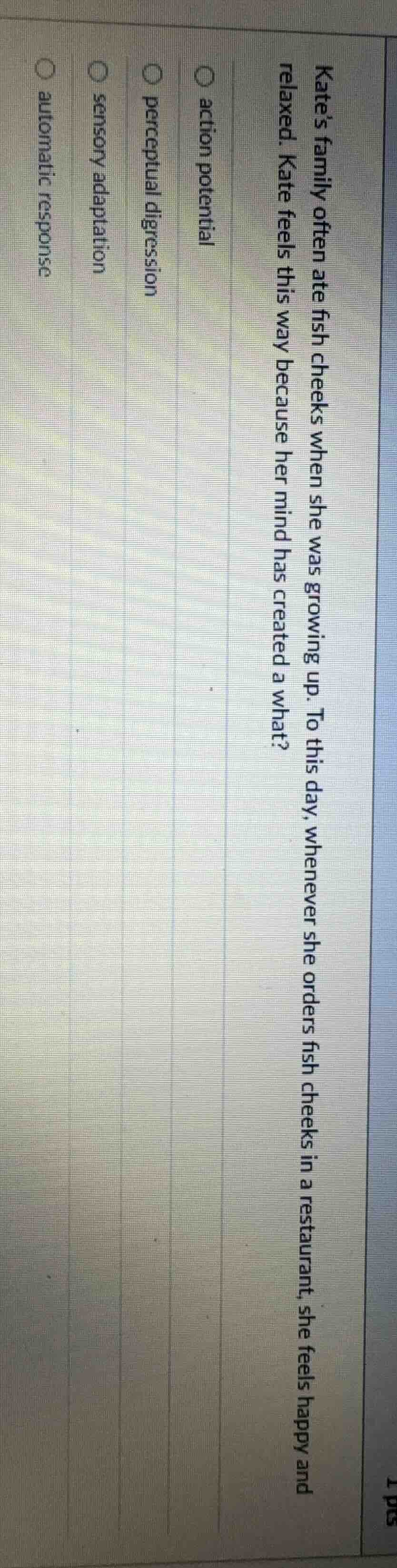 kates family often ate fish cheeks when she was growing up. to this day…