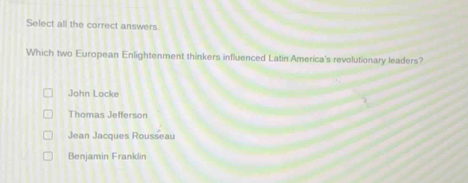 select all the correct answers. which two european enlightenment thinke…