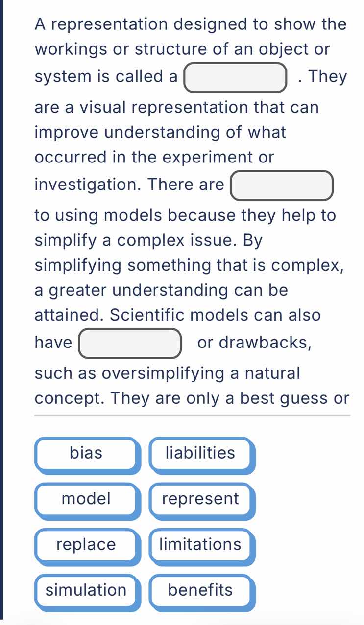 a representation designed to show the workings or structure of an objec…