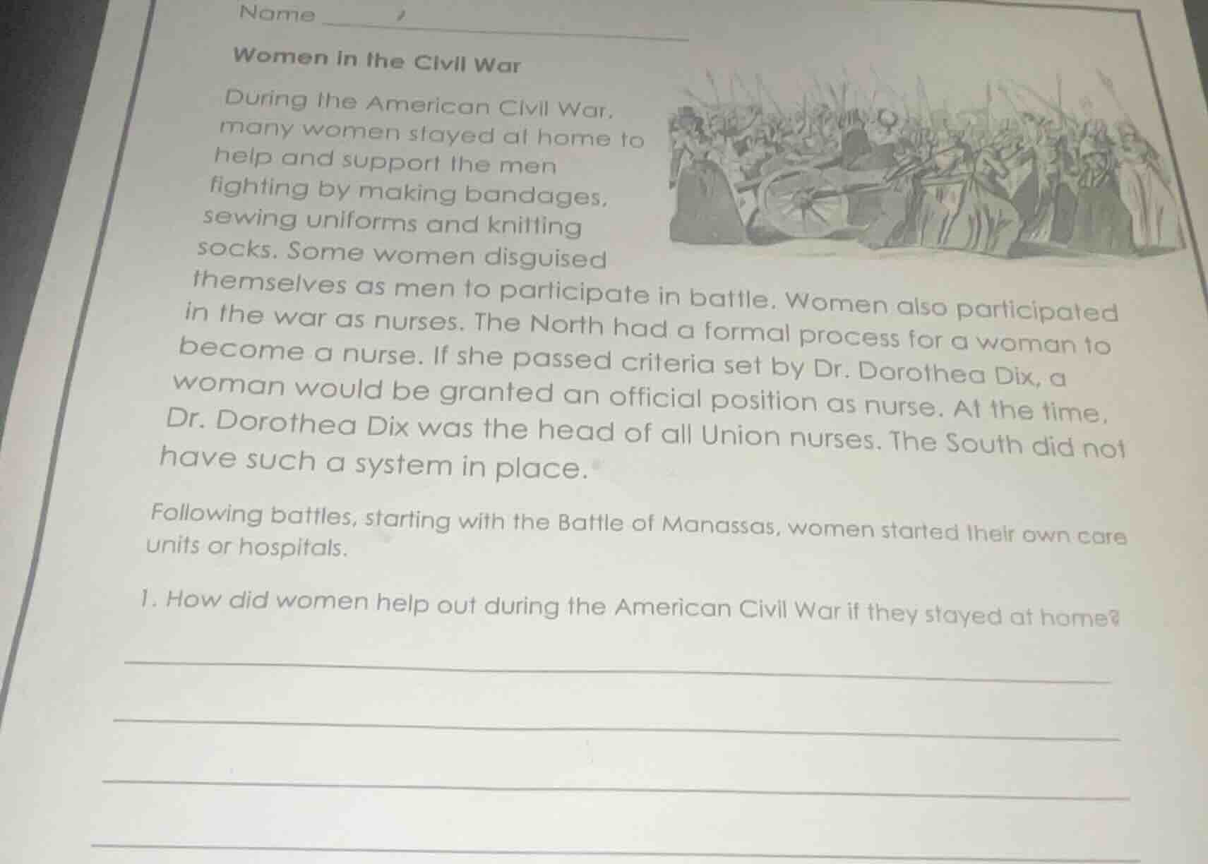 name women in the civil war during the american civil war, many women s…