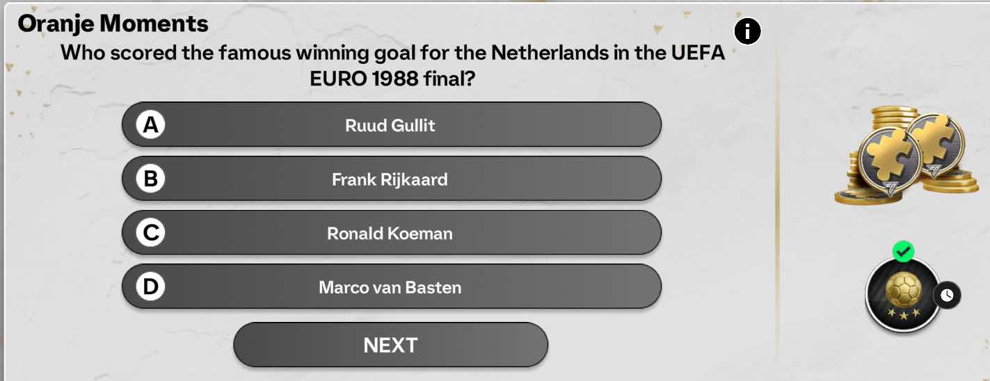 oranje moments who scored the famous winning goal for the netherlands i…