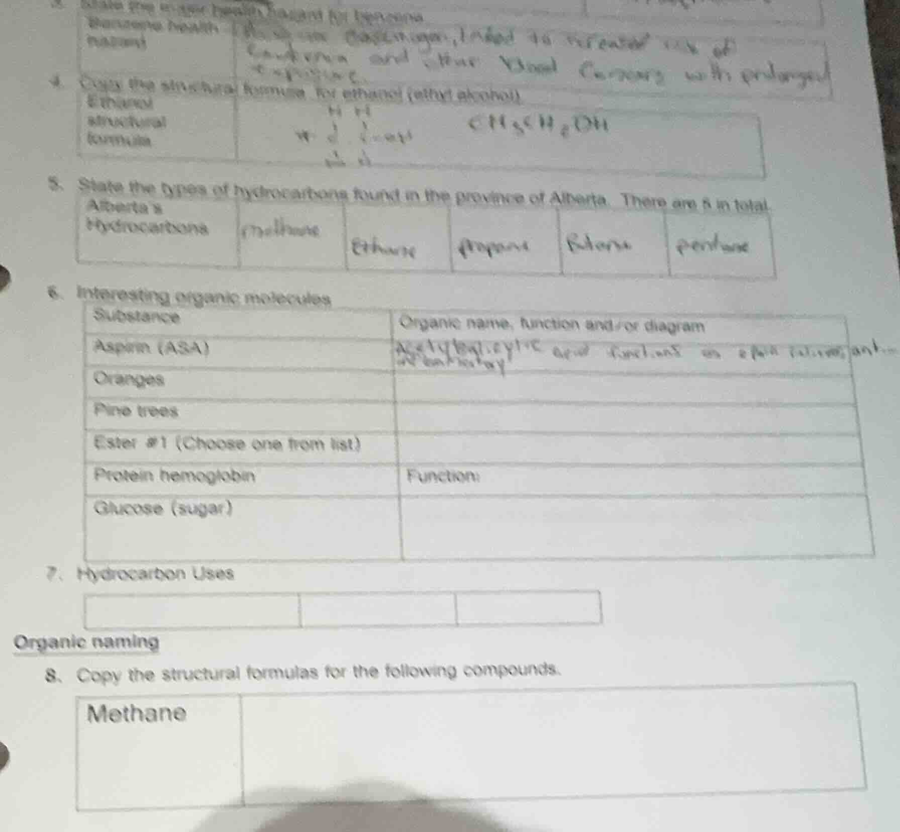 3. (partially visible text about health and risk) 4. copy the structura…