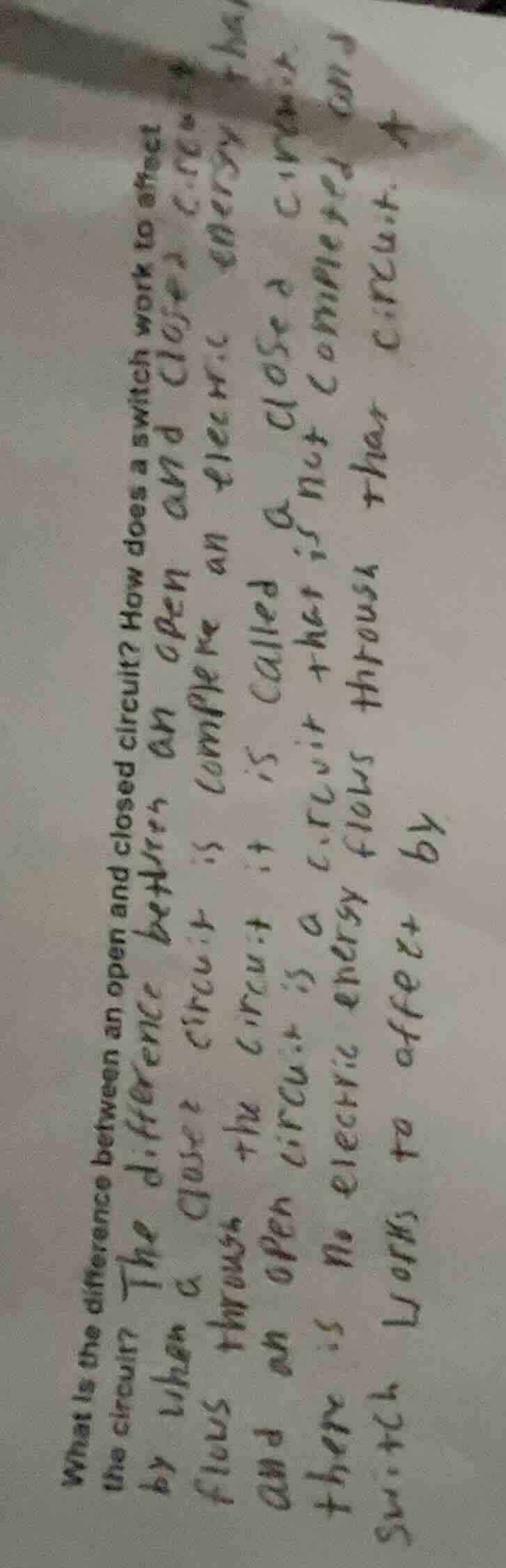 what is the difference between an open and closed circuit? the differen…