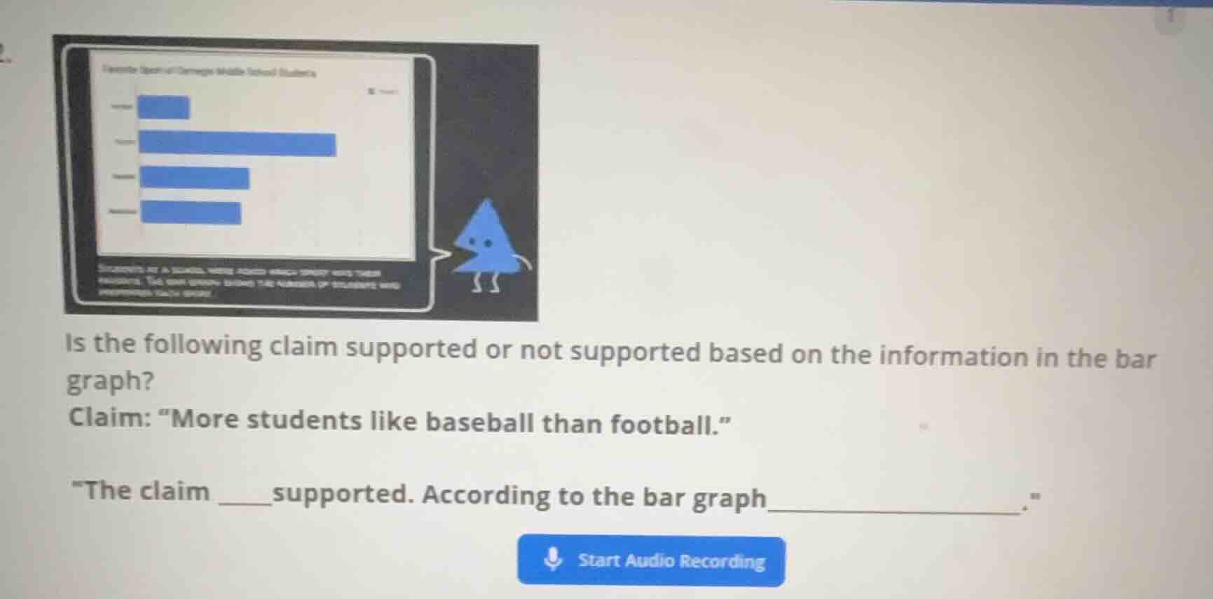 is the following claim supported or not supported based on the informat…