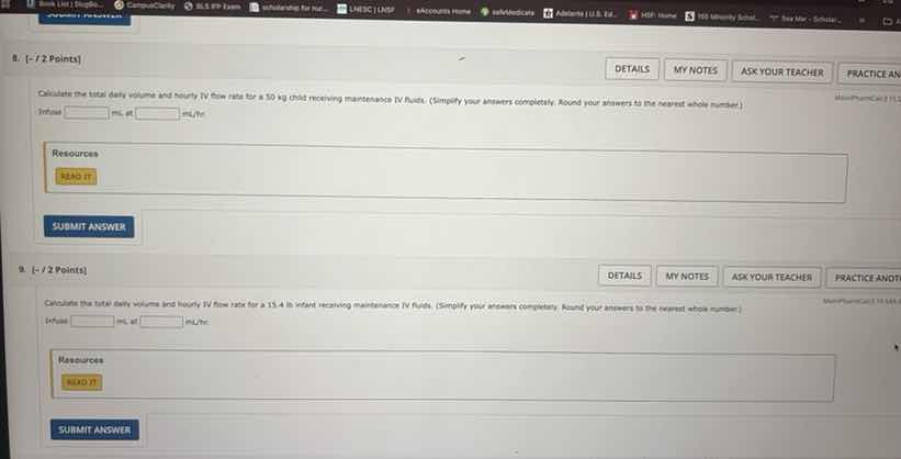 a. - 12 points details my notes ask your teacher practice-an calculate …