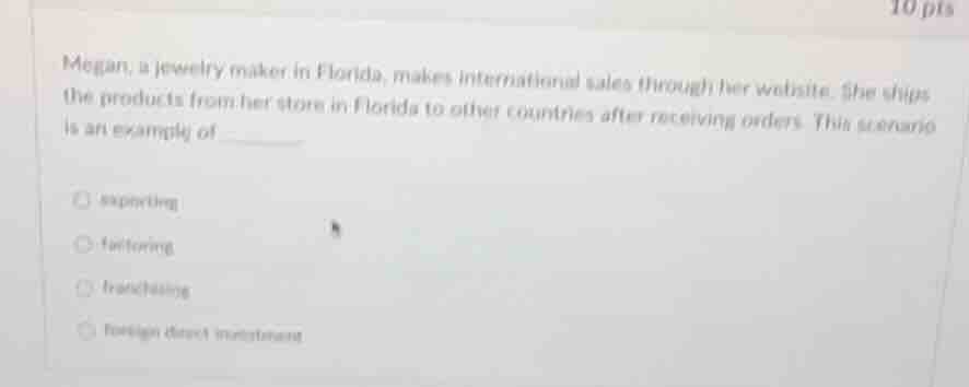 megan, a jewelry maker in florida, makes international sales through he…