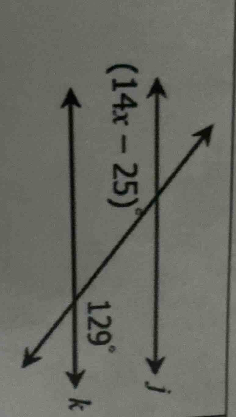 there is a diagram with two parallel lines j and k, and a transversal i…