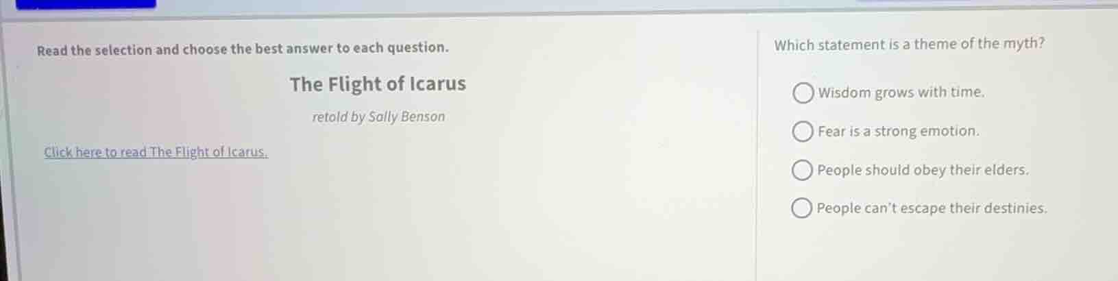 read the selection and choose the best answer to each question. the fli…