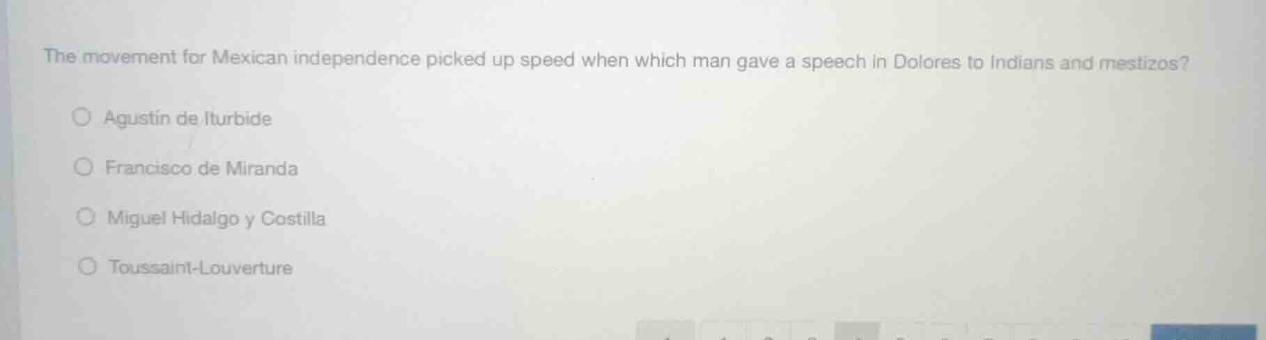 the movement for mexican independence picked up speed when which man ga…