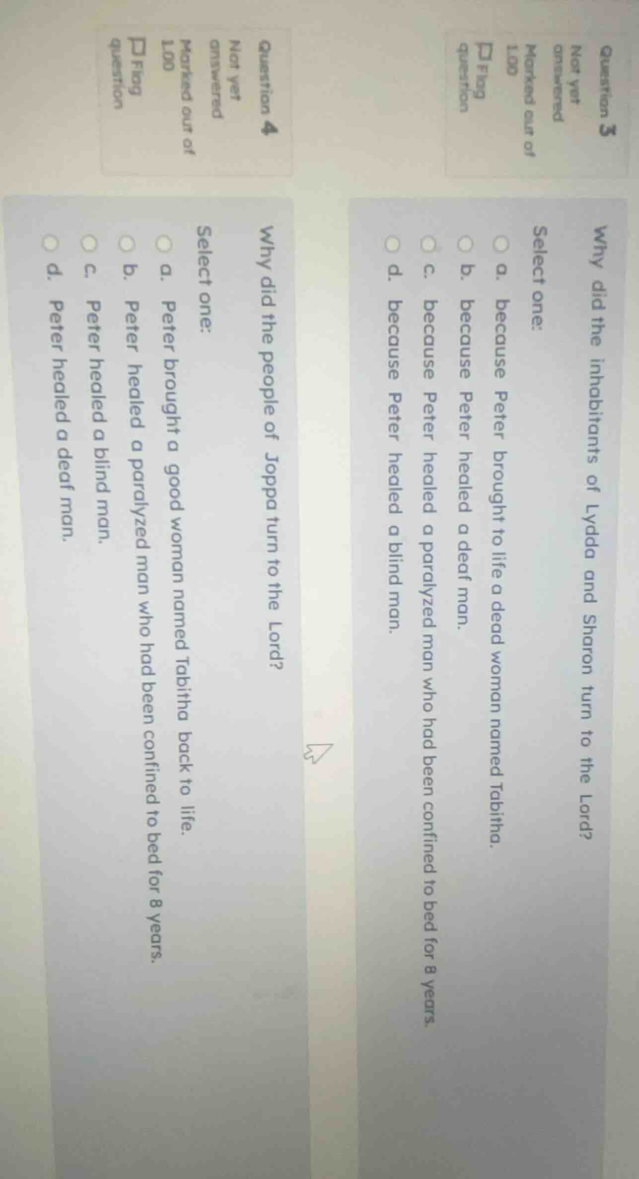 question 3 not yet answered marked out of 1.00 flag question why did th…