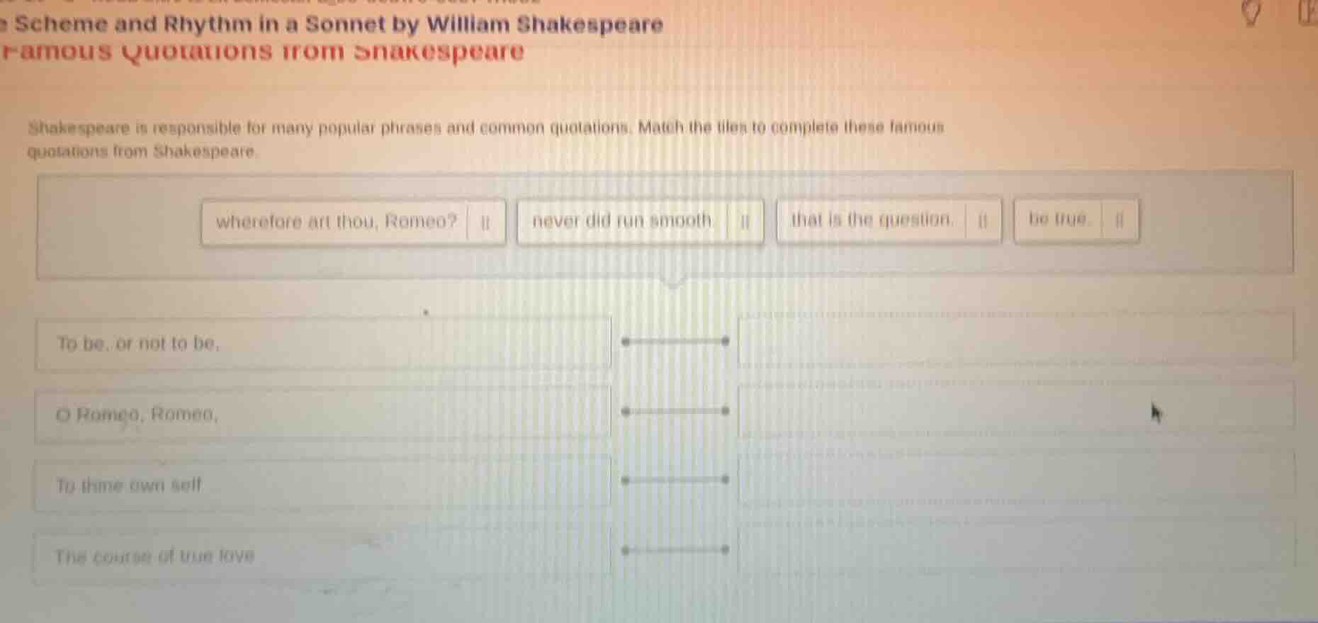 scheme and rhythm in a sonnet by william shakespeare famous quotations …