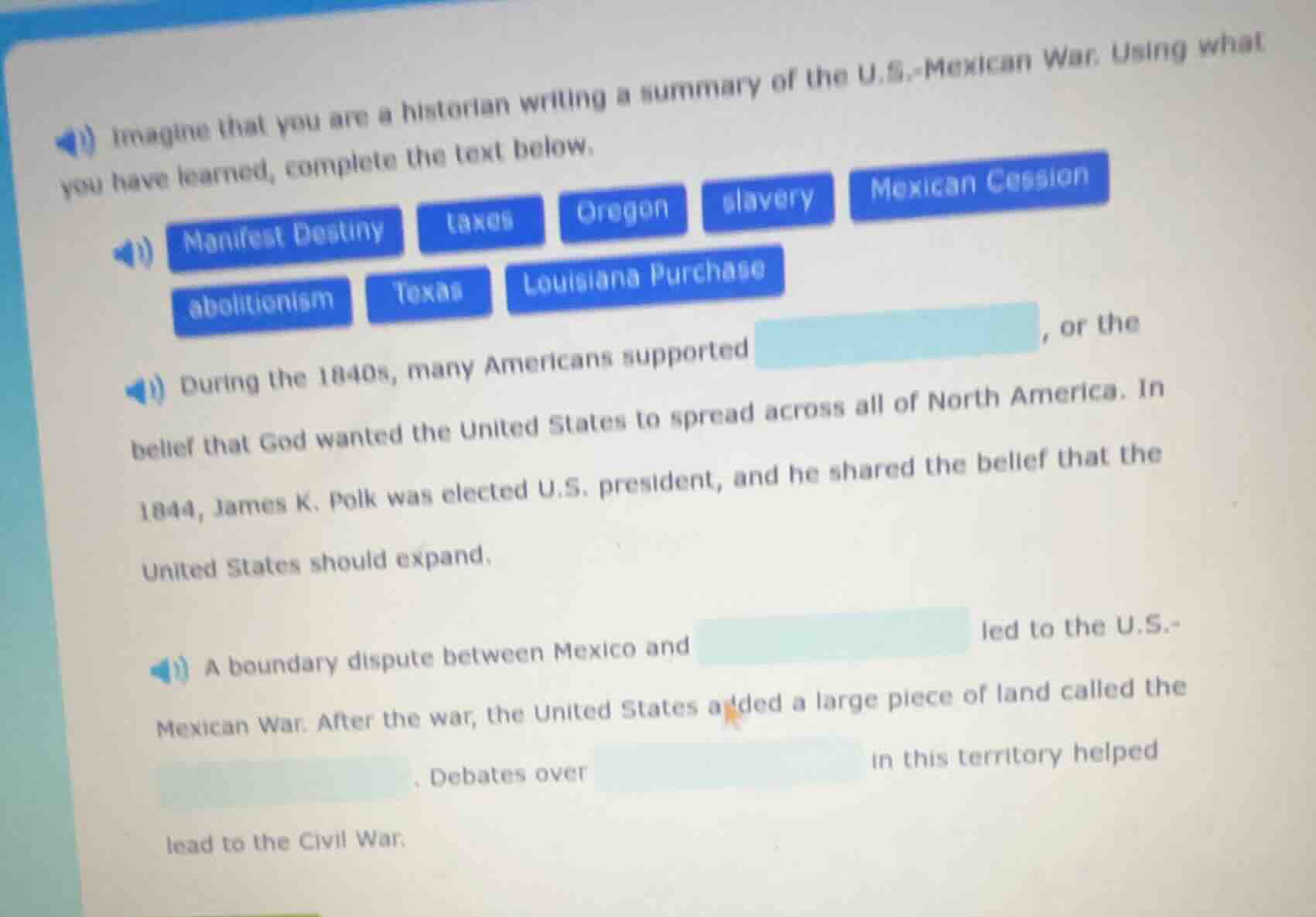 1) imagine that you are a historian writing a summary of the u.s.-mexic…