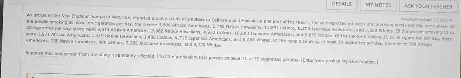 an article in the new england journal of medicine, reported about a stu…