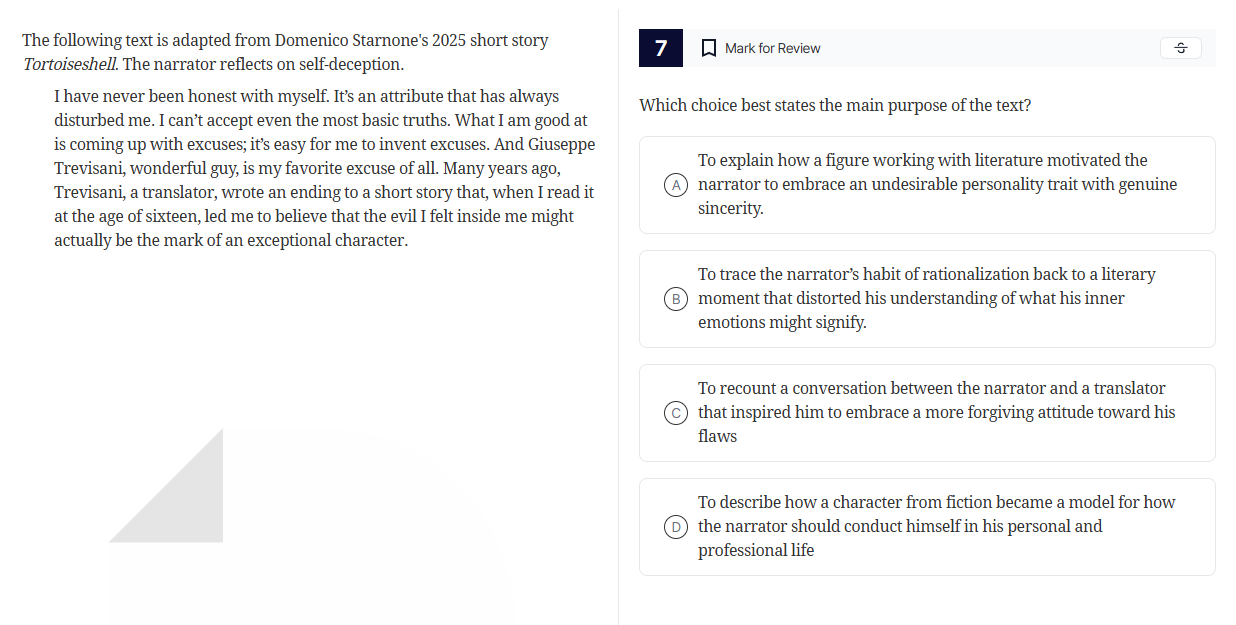 the following text is adapted from domenico starnones 2025 short story …