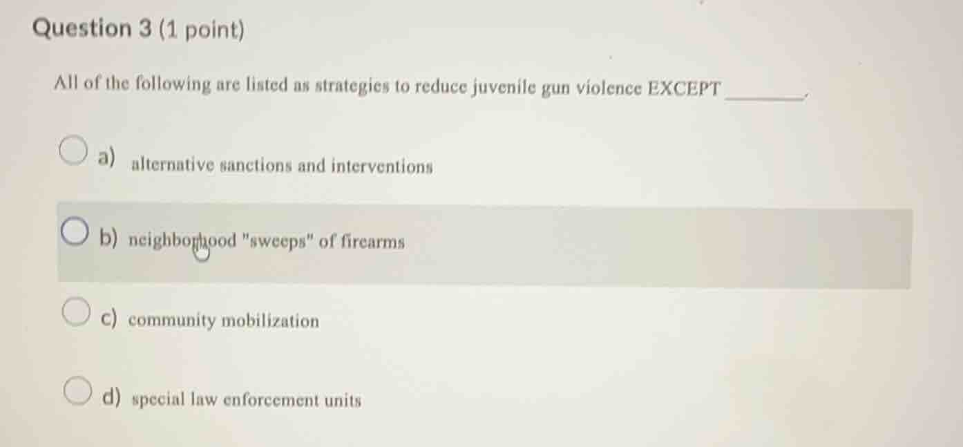 question 3 (1 point) all of the following are listed as strategies to r…