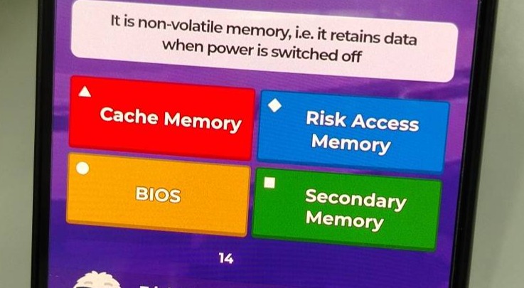 it is non - volatile memory, i.e. it retains data when power is switche…