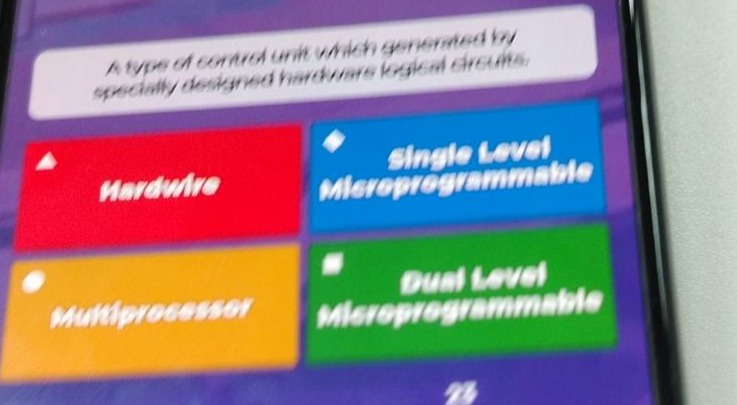 a type of control unit which generated by specially designed hardware l…