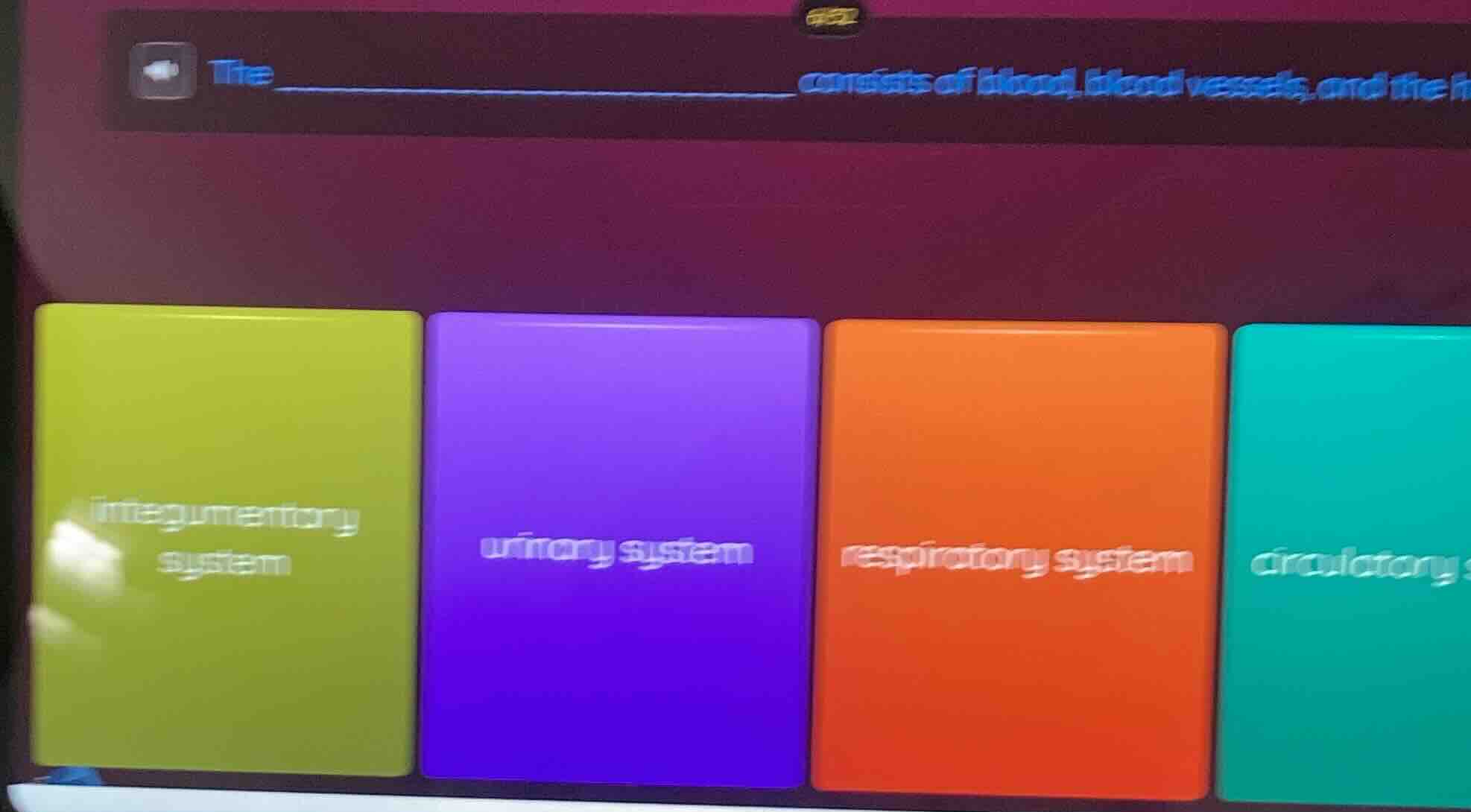 the ____________ consists of blood, blood vessels, and the h (options: …