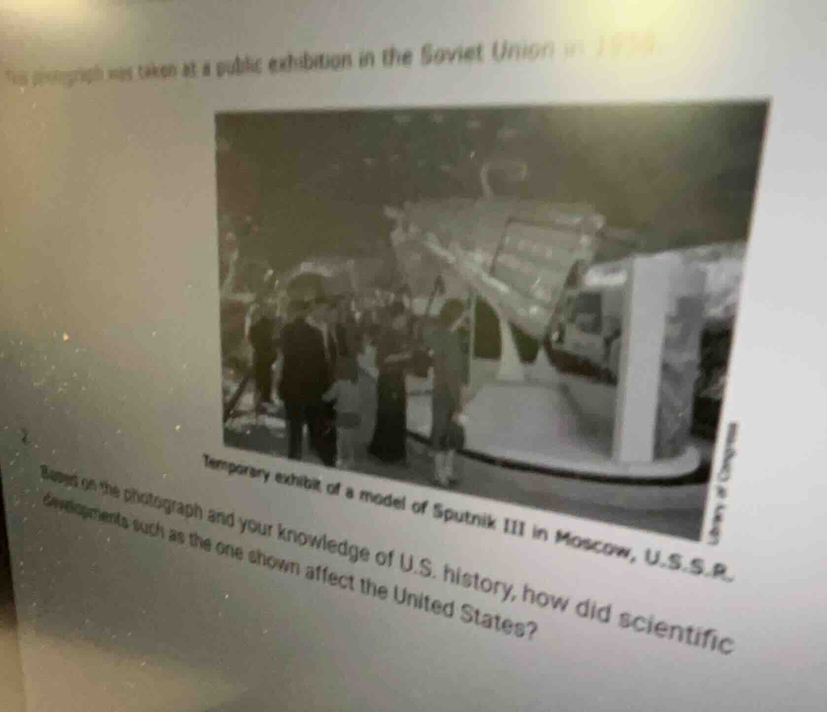 this photograph was taken at a public exhibition in the soviet union in…