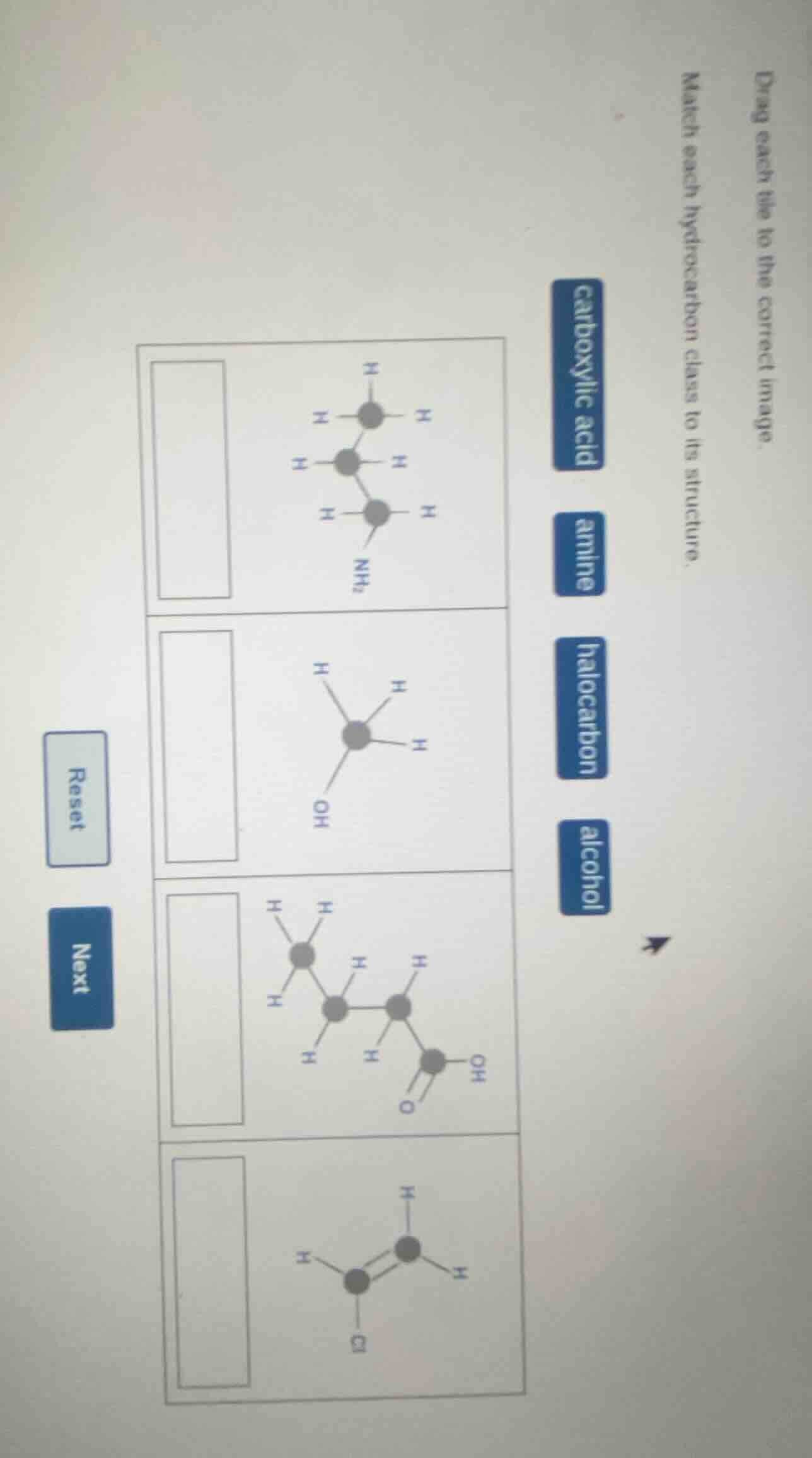 drag each tile to the correct image. match each hydrocarbon class to it…