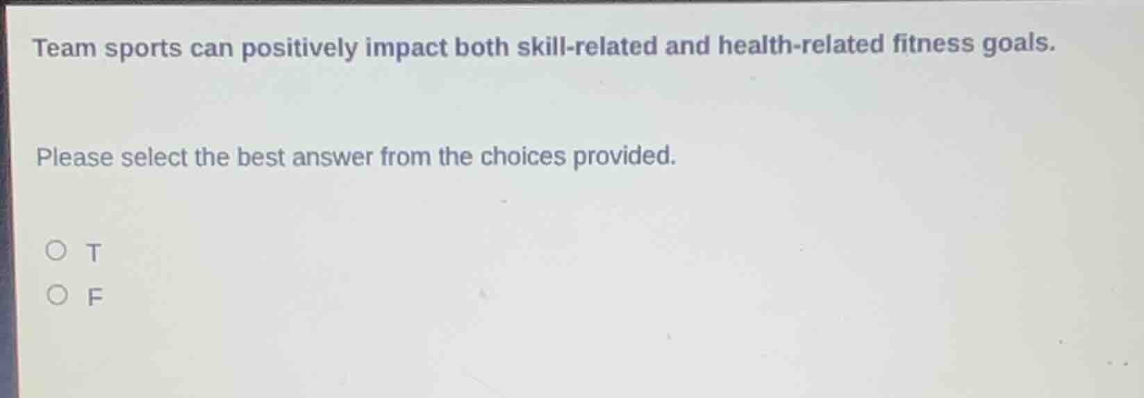 team sports can positively impact both skill-related and health-related…