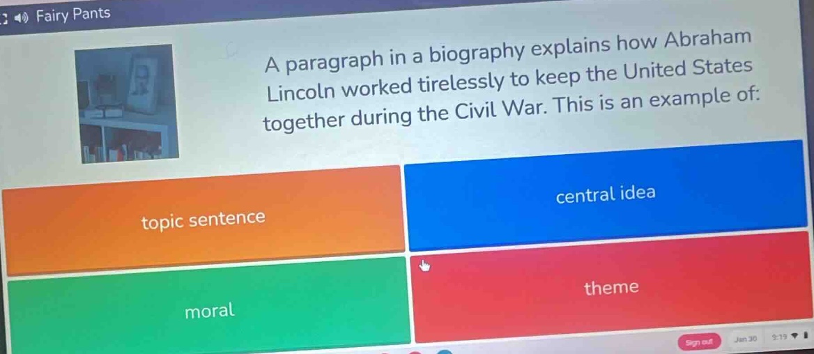 a paragraph in a biography explains how abraham lincoln worked tireless…