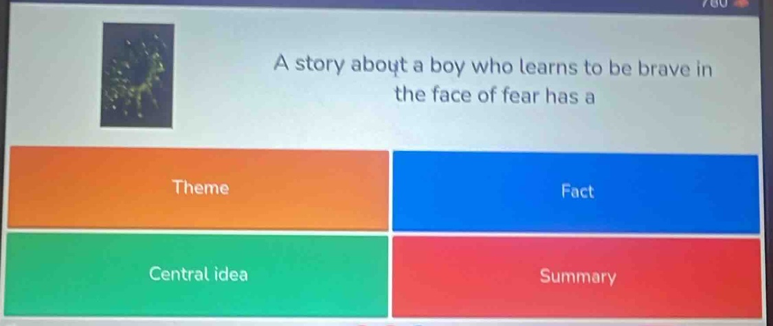 a story about a boy who learns to be brave in the face of fear has a th…