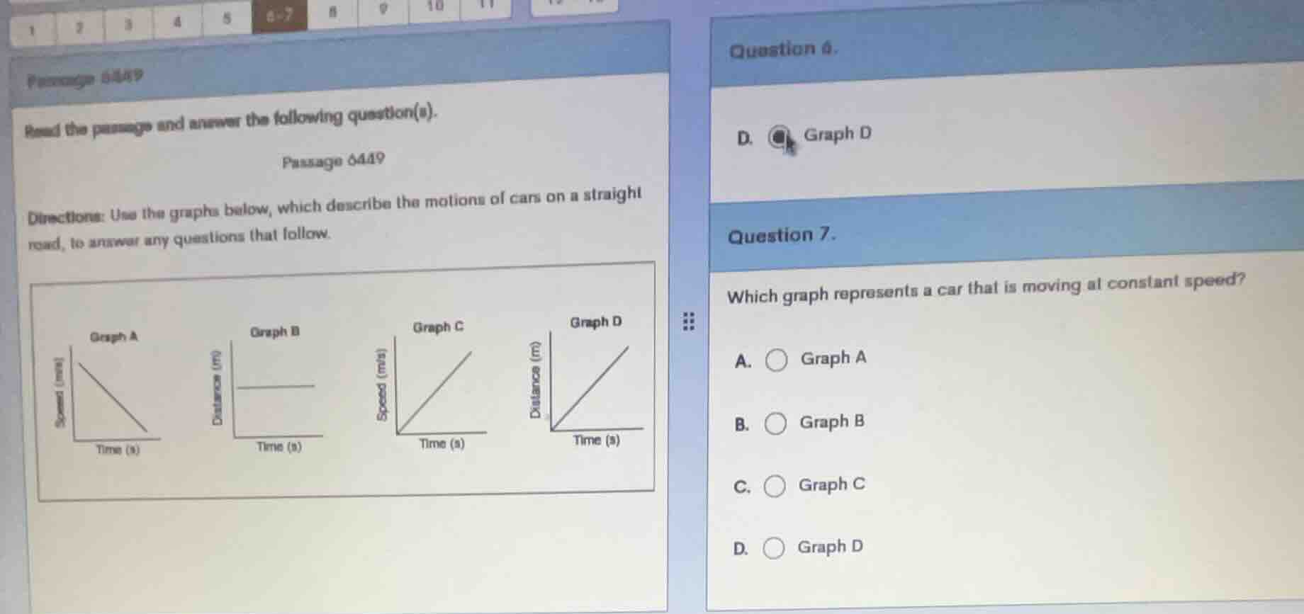read the passage and answer the following question(s). passage 6449 dir…
