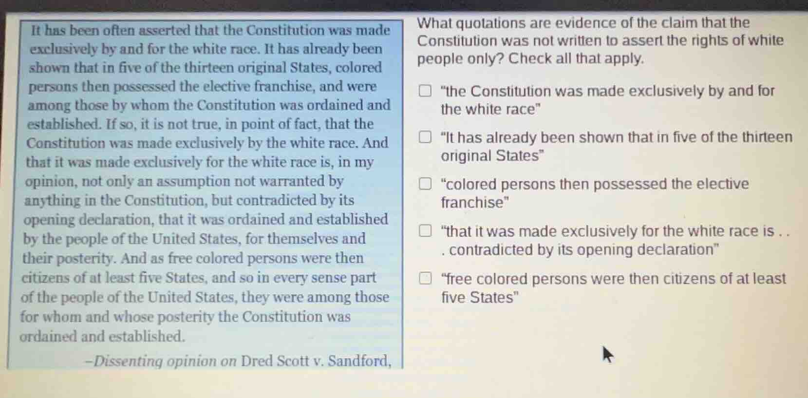 it has been often asserted that the constitution was made exclusively b…