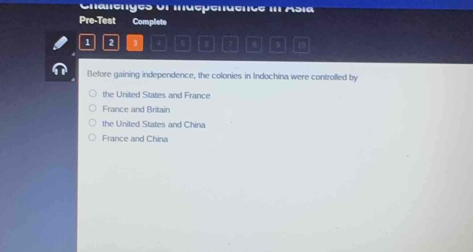 before gaining independence, the colonies in indochina were controlled …