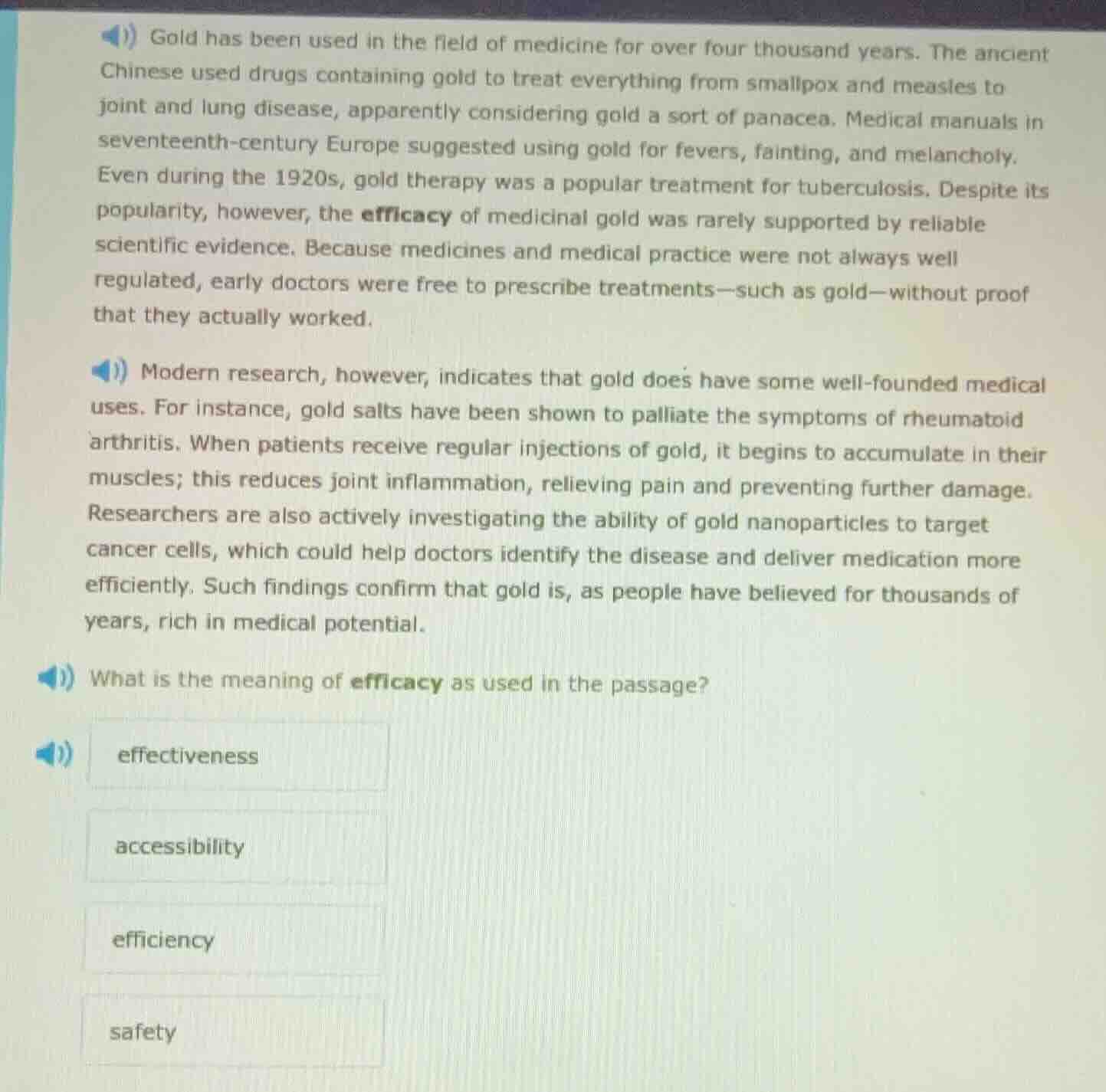 gold has been used in the field of medicine for over four thousand year…