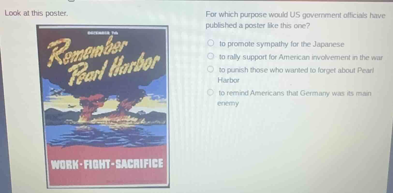 look at this poster. for which purpose would us government officials ha…