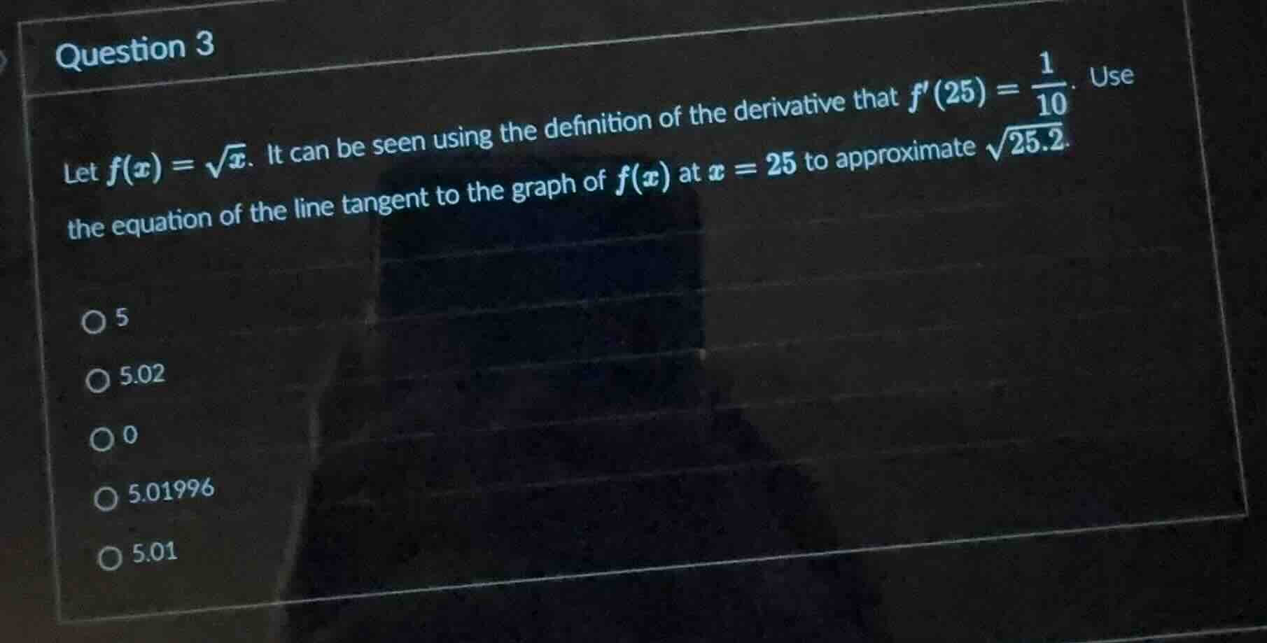 question 3 let ( f(x) = sqrt{x} ). it can be seen using the definition …