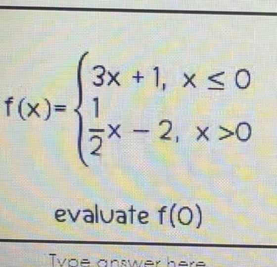 f(x)=\\begin{cases}3x + 1, & x \\leq 0 \\\\ \\dfrac{1}{2}x - 2, & x > 0…