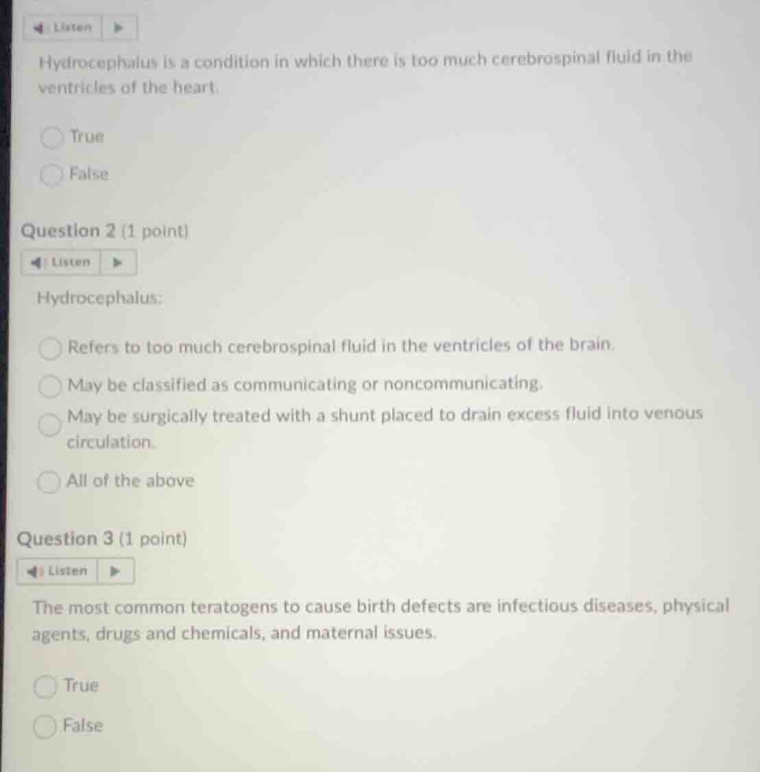 hydrocephalus is a condition in which there is too much cerebrospinal f…