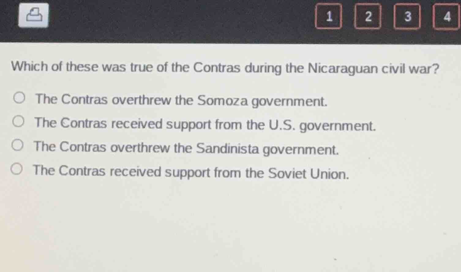 which of these was true of the contras during the nicaraguan civil war?…