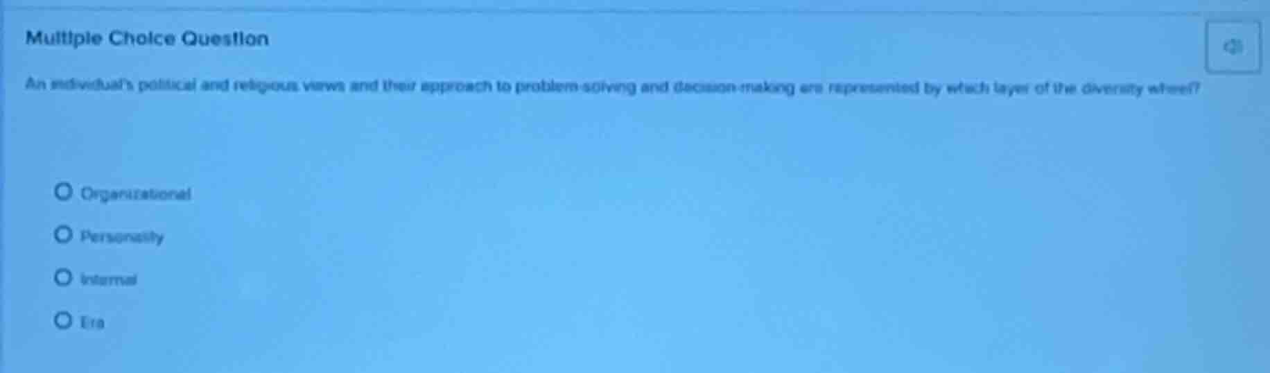 multiple choice question an individuals political and religious views a…