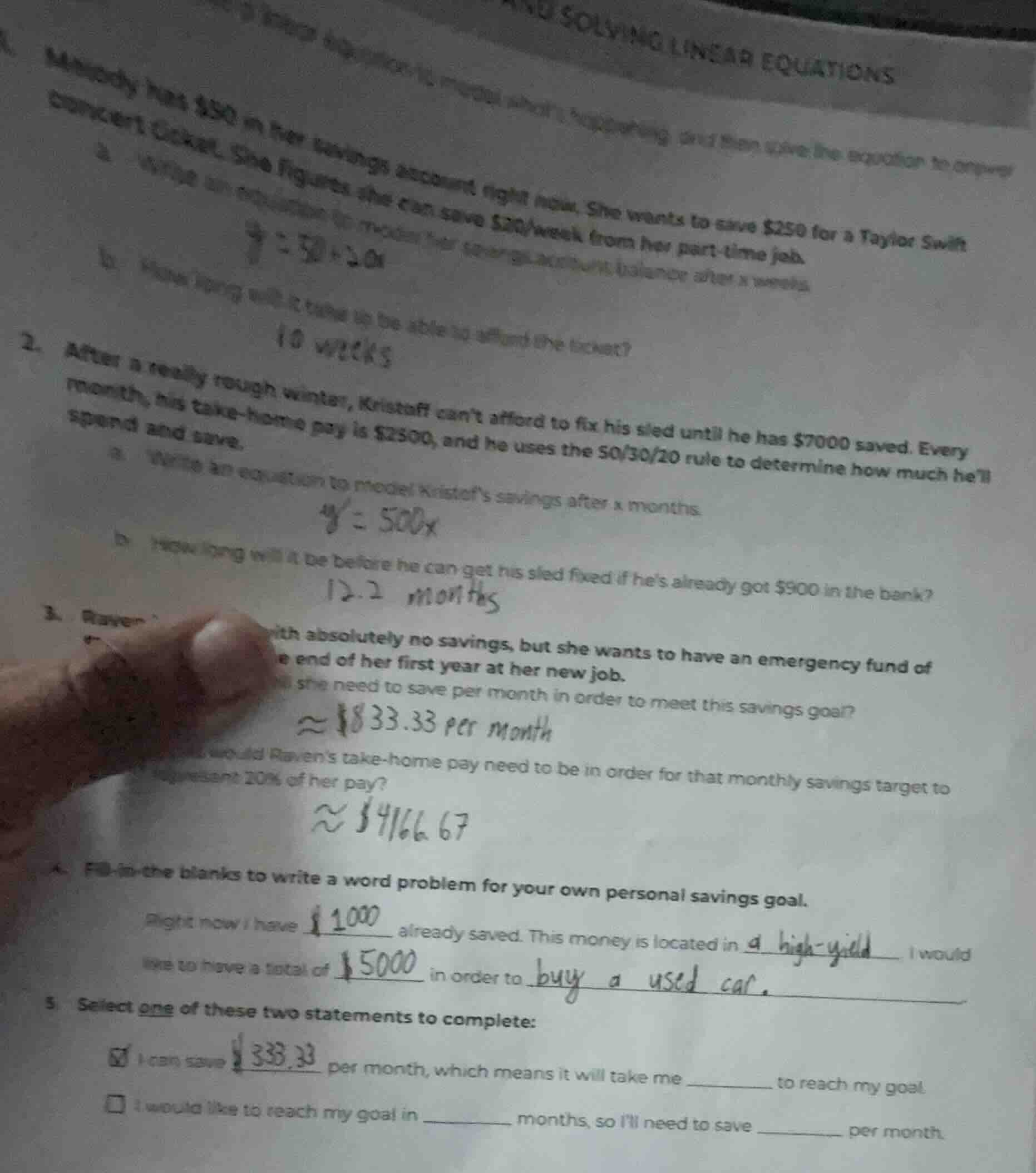 1. mindy has $50 in her savings account right now. she wants to save $2…
