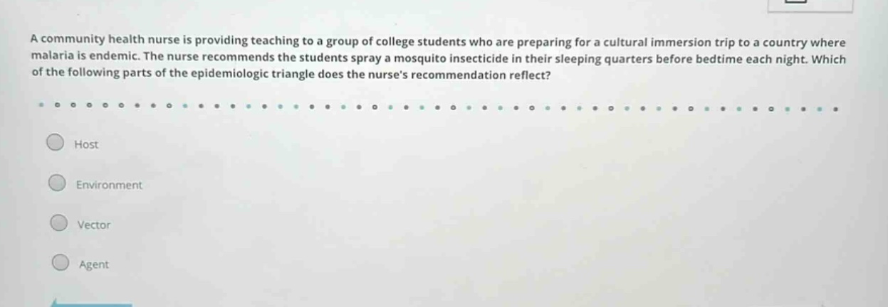 a community health nurse is providing teaching to a group of college st…