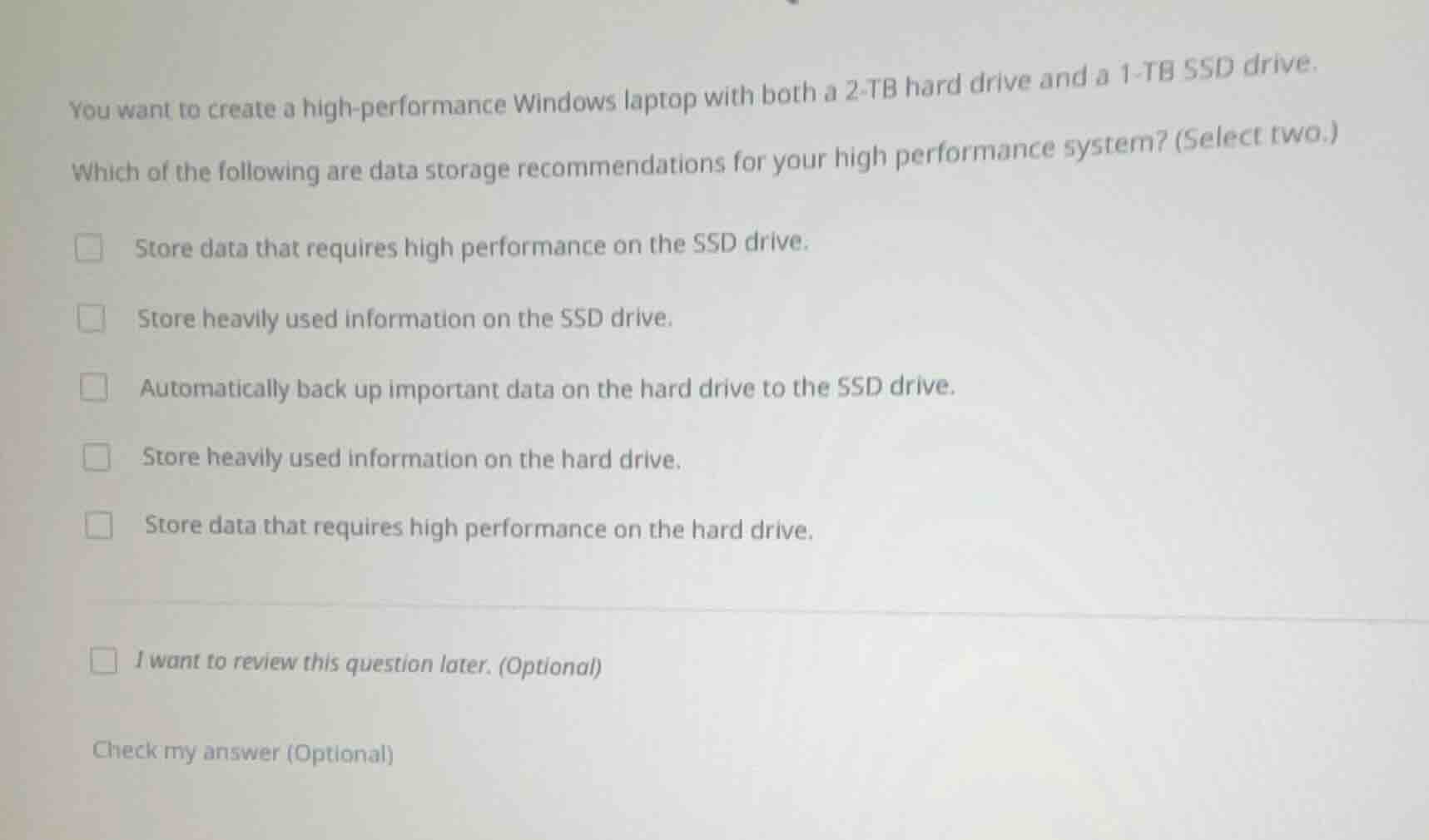 you want to create a high - performance windows laptop with both a 2 - …