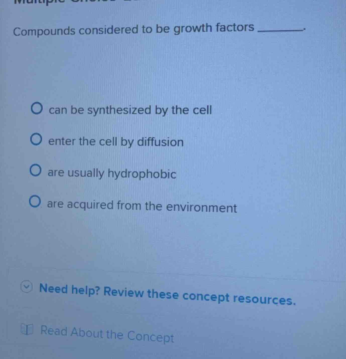 compounds considered to be growth factors ______. can be synthesized by…