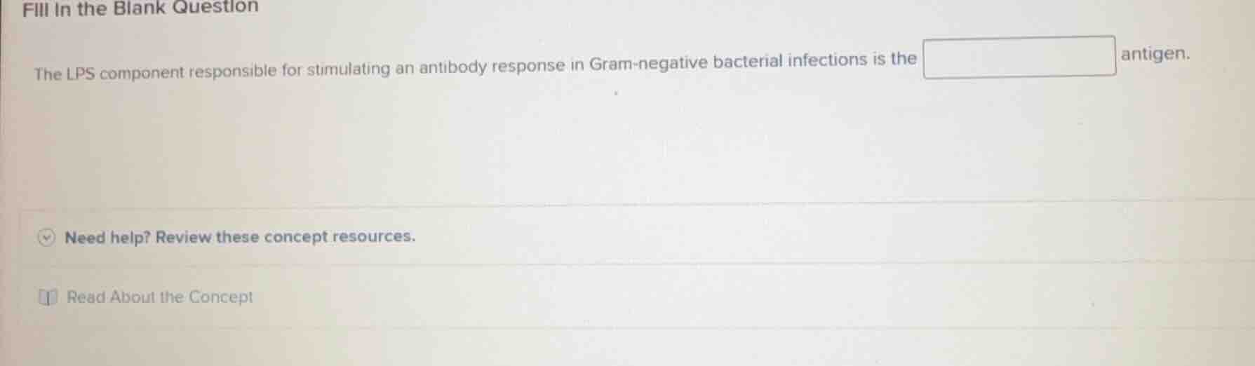 fill in the blank question the lps component responsible for stimulatin…