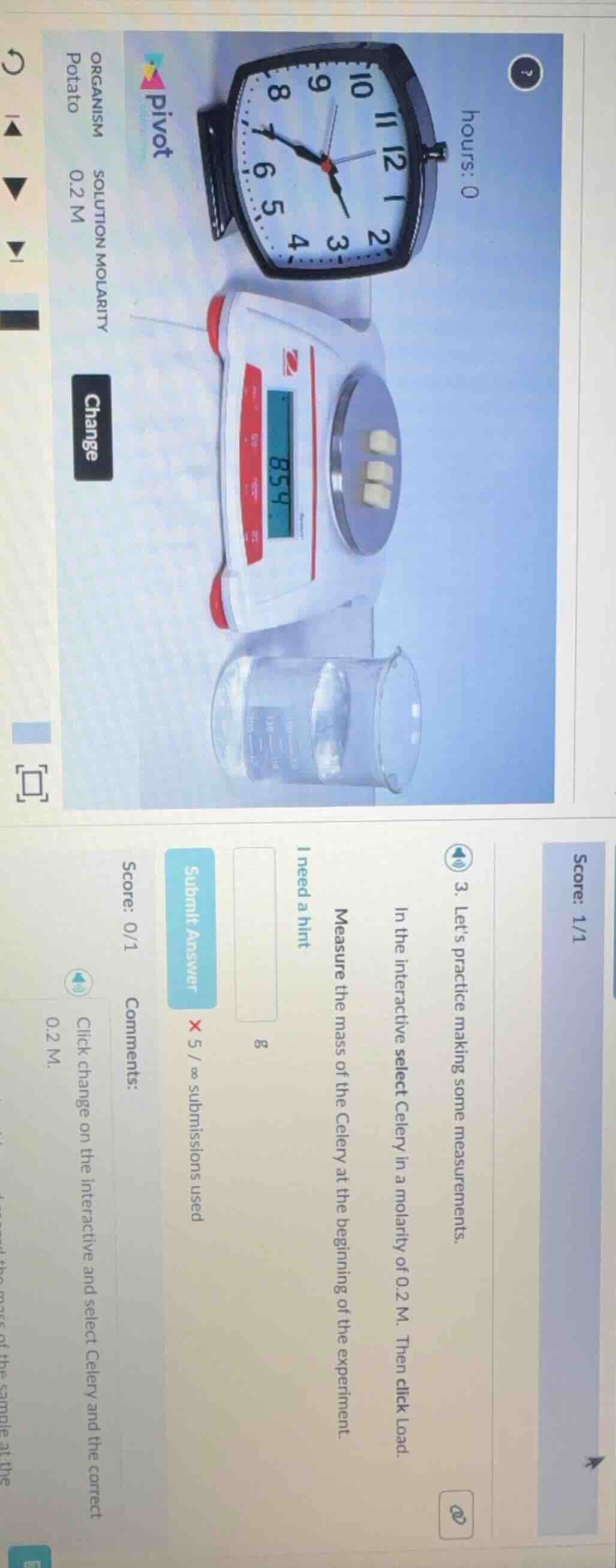 3. lets practice making some measurements. in the interactive select ce…