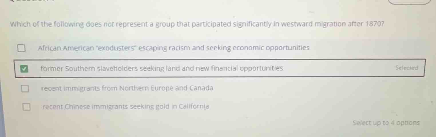 which of the following does not represent a group that participated sig…