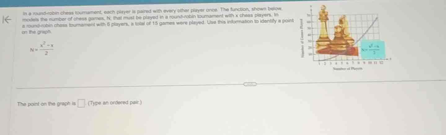 in a round - robin chess tournament, each player is paired with every o…