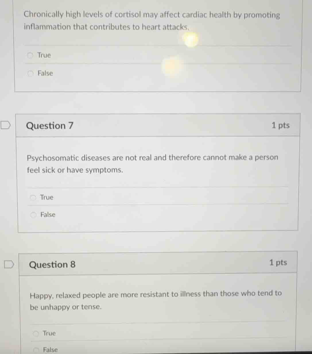 chronically high levels of cortisol may affect cardiac health by promot…