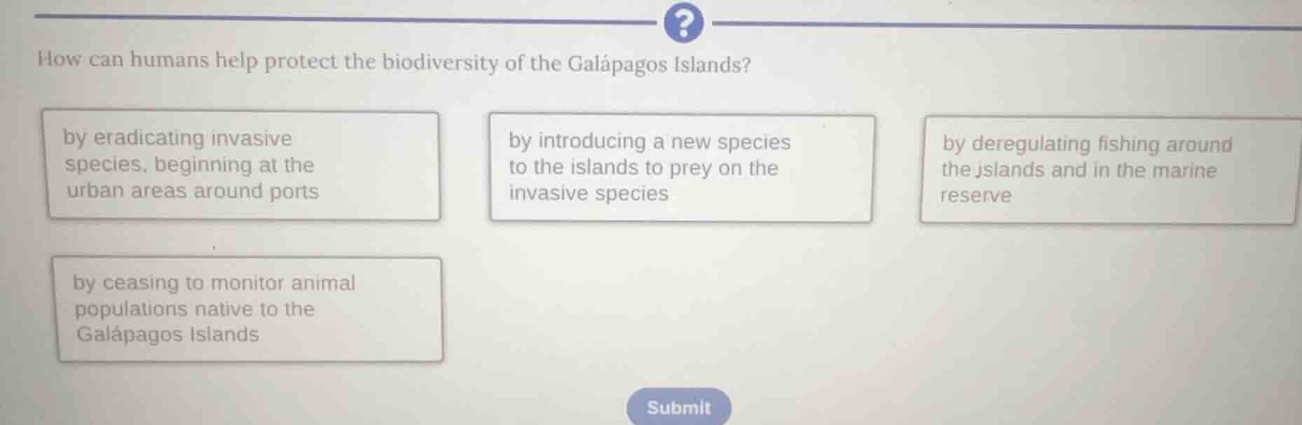 how can humans help protect the biodiversity of the galápagos islands? …