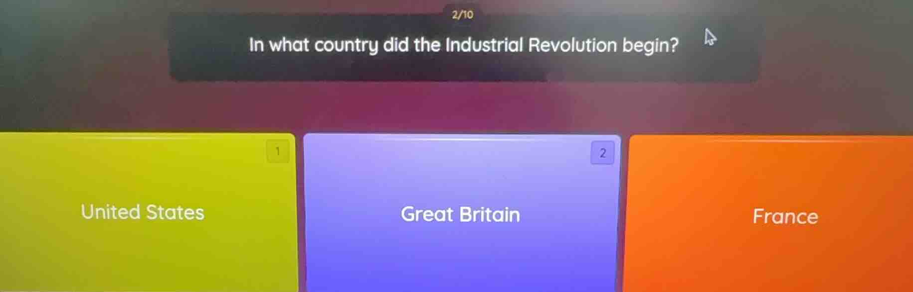 in what country did the industrial revolution begin? united states grea…